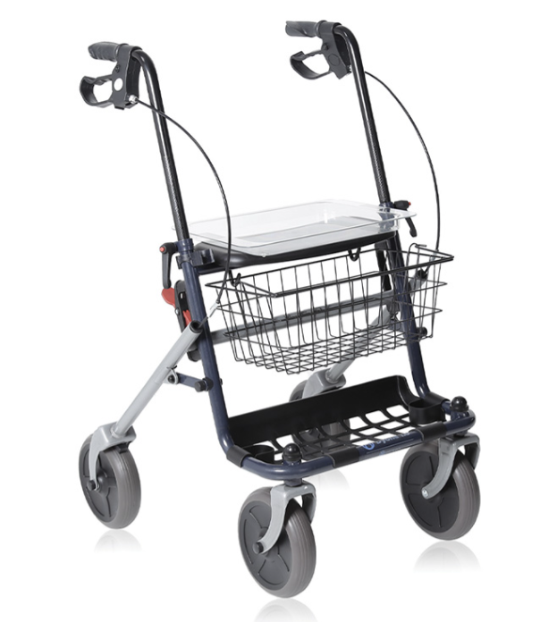Rollator pieghevole 4 ruote con freno A NOLEGGIO